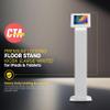 Locking Floor Stand  CTA Premium Locking Support Base Kiosk with Steel Body and Heavy-Duty Locking Enclosure with Keys for iPad Pro 13-inch (M4), iPad Pro 12.9-inch, iPad Air 13-Inch (M3 / M2) view 2
