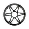 2 Pairs (Qty 4) of Enrock Marine 6.5" 120 Watt Peak Power Waterproof 2-Way Coaxial Speakers with Multicolor LED Lighting - Bundle Combo with Chrome/Charcoal Grilles and 50Ft 16-Gauge Speaker Wire view 3