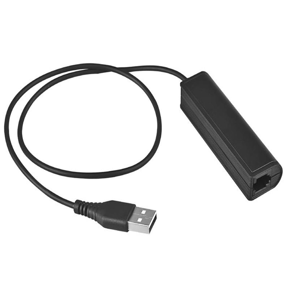 WirelessFinest RJ9 Plug to USB Headset Adapter Compatible with Plantronics Jabra Sennheiser Wireless DECT Headsets for Use with Computers PC Laptop Mac Tablet Window Softphones Devices