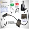 WirelessFinest RJ9 Plug to USB Headset Adapter Compatible with Plantronics Jabra Sennheiser Wireless DECT Headsets for Use with Computers PC Laptop Mac Tablet Window Softphones Devices view 4