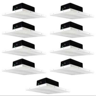 Rockville 9 DCS8T 70V Commercial Drop Ceiling Tile Speakers 4 Office/Restaurant