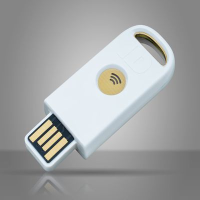 Identiv uTrust FIDO2 NFC Security Key USB-A (FIDO, FIDO2, U2F, WebAuth)