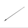 15 Inch Stainless Black Antenna MAST for Dodge RAM 1500 2002-2008 view 3