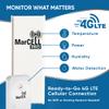 MarCELL PRO - Professional Level Remote Temperature, Humidity & Power and Water or Leak Monitor - No WiFi Needed - RV, Network Room, Freezer, Home - Instant Phone Call Alerts - Made in the USA view 2