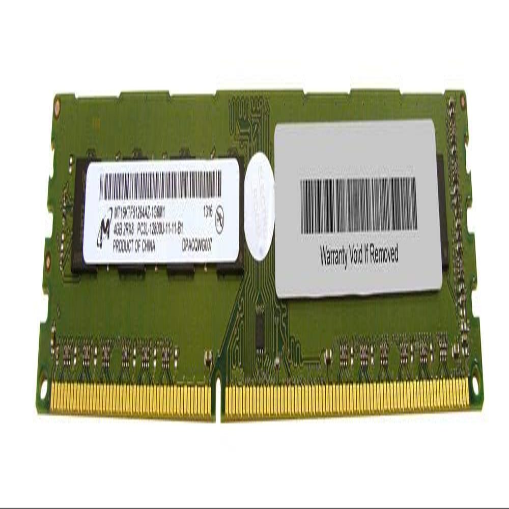 MT16KTF51264AZ-1G6M1 Micron 4GB PC3-12800 DDR3-1600MHz Non-ECC Unbuffered CL11 240-Pin DIMM 1.35V Low Voltage Dual Rank Memory Module