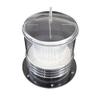 Solar Dock Warning Light - Waterproof Solar Dock Lighting - Flashing 360 Degree Lighting - Amber view 3