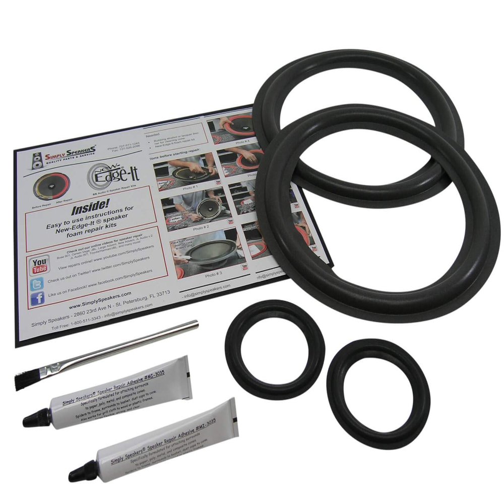 Simply Speakers Speaker Repair Kit Compatible with Infinity RS-5000 Woofer and Midrange FSK-INF5000C