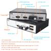 1080P HDMI Video Over Fiber Optic Extender Converter with KVM and Loop Out SC Singlemode up 20Km Multimode up 500M A Pair view 2