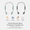 myFirst Bone Conduction Headphone Wireless - Open Ear Design Official Headphones with Bluetooth Wireless IPX6 Flexible Waterproof for Kids/Adults (Green) view 2