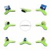OKATOPGEAKO Multi-Angle Soft Pillow Lap Stand for Tablets, iPads, Mobile Phones, eReaders, Books, Magazines, Fits Upto 12.9" Pad(Grass-Green) view 2