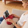 OKATOPGEAKO Multi-Angle Soft Pillow Lap Stand for Tablets, iPads, Mobile Phones, eReaders, Books, Magazines, Fits Upto 12.9" Pad(Grass-Green) view 3