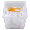 Cable Clips with Steel Nails:100PCS Wire Clips 20MM Nail in Cable Clips with Steel Ethernet Cable Clips Cable Wire Clips Cable Tacks Cable Nails Speaker Wire Clips Coaxial Cable Staples view 1