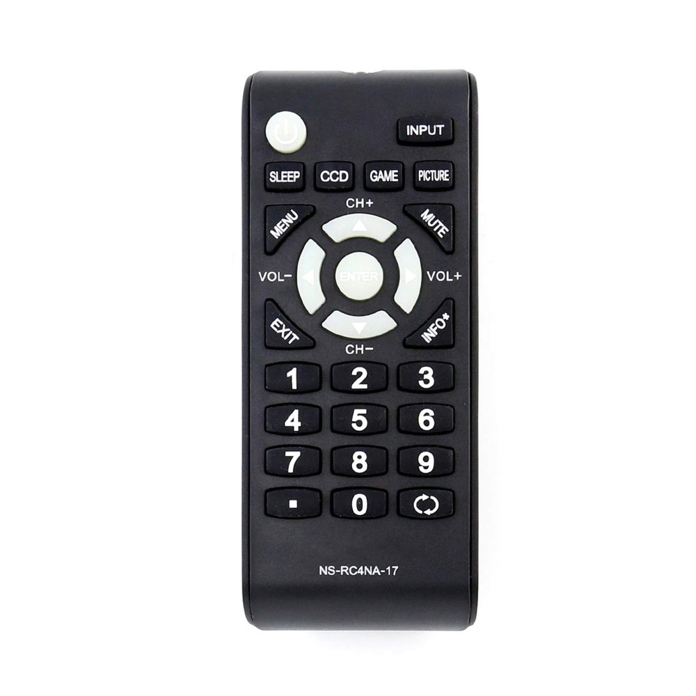 AIDITIYMI NS-RC4NA-17 Remote Control Replace for Insignia TV NS-32D310MX17 NS32D310NA17 NS-32D310NA17 NS39D310NA17 NS-39D310NA17 NS40D510MX17 NS-40D510MX17 NS40D510NA17 NS-40D510NA17 NS48D510NA17