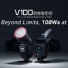 Godox V100O Flash V100-O Round Head Touch Screen Flash view 2