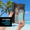 Nite Ize RunOff Waterproof Travel Pouch with TRU Zip - Dry Pouch for Phone & Travel Necessities - Touchscreen Friendly - Waterproof with Reliable Zipper - Medium, Charcoal view 4