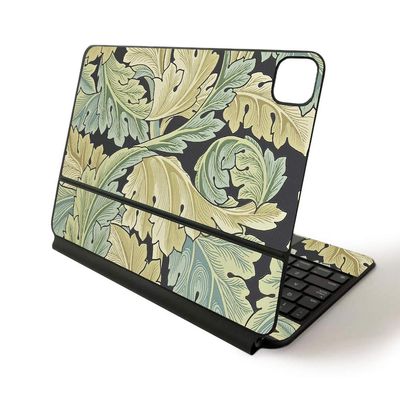 MightySkins Skin for Apple Magic Keyboard for iPad Pro 11-inch (2020) - Sushi | Protective, Durable, and Unique Vinyl Decal wrap Cover (APIPSK1120-Acanthus)