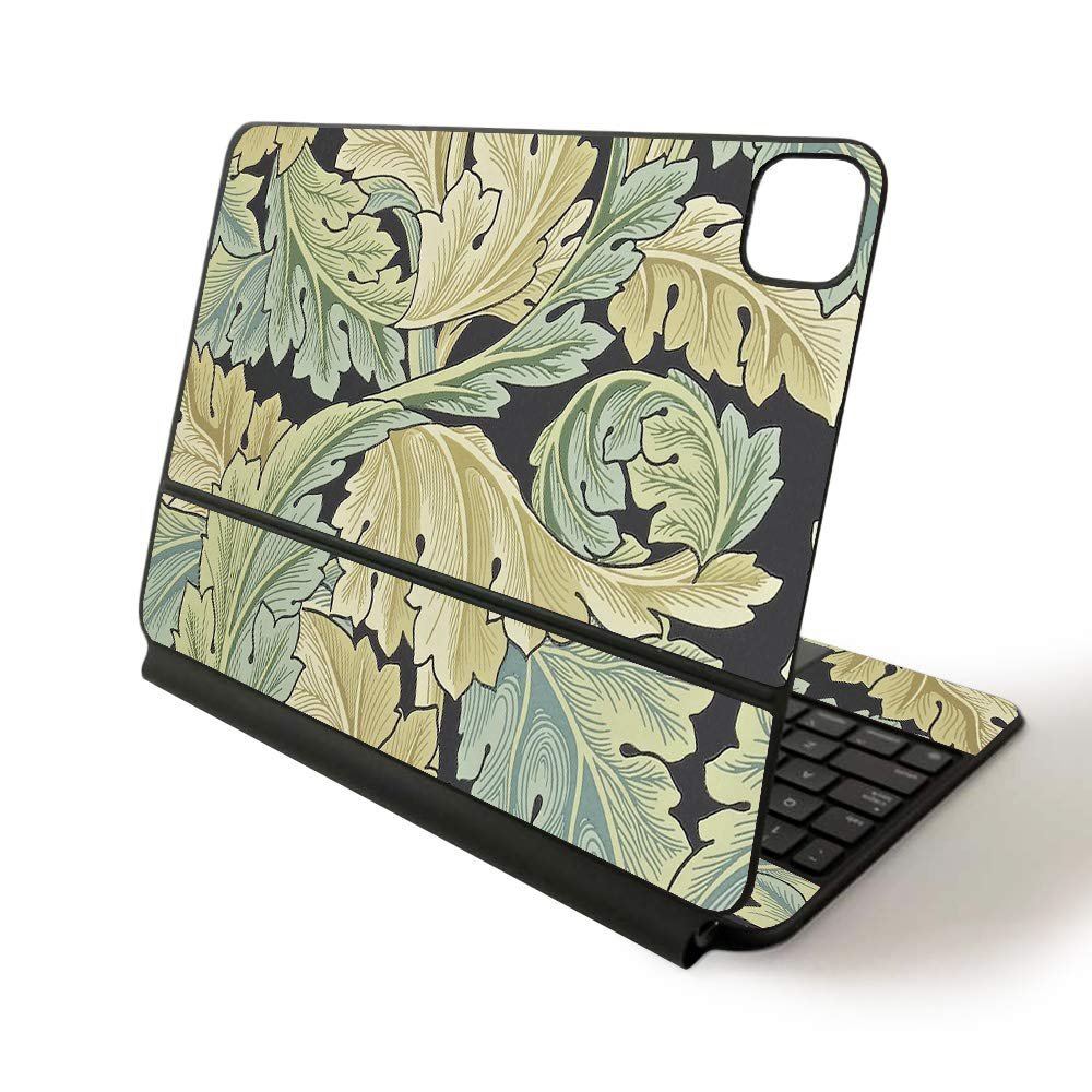 MightySkins Skin for Apple Magic Keyboard for iPad Pro 11-inch (2020) - Sushi | Protective, Durable, and Unique Vinyl Decal wrap Cover (APIPSK1120-Acanthus)