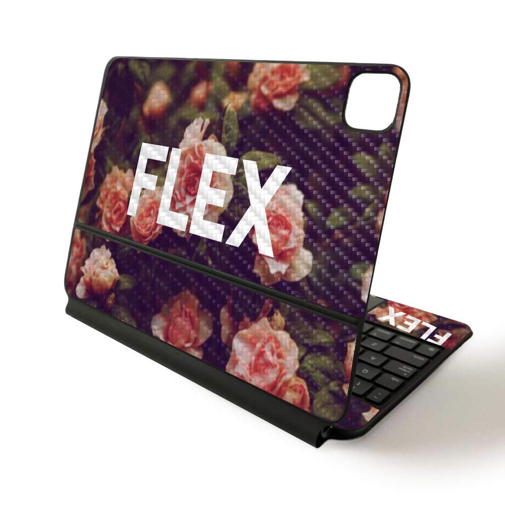 MightySkins Skin for Apple Magic Keyboard for iPad Pro 11-inch (2020) - Sushi | Protective, Durable, and Unique Vinyl Decal wrap Cover, Flex (CF-APIPSK1120-Flex)