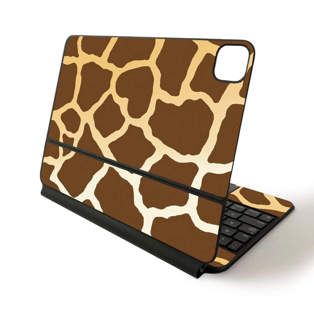 MightySkins Skin for Apple Magic Keyboard for iPad Pro 11-inch (2020) - Sushi | Protective, Durable, and Unique Vinyl Decal wrap Cover (APIPSK1120-Giraffe)