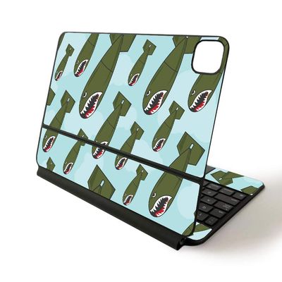 MightySkins Skin for Apple Magic Keyboard for iPad Pro 11-inch (2020) - Sushi | Protective, Durable, and Unique Vinyl Decal wrap Cover