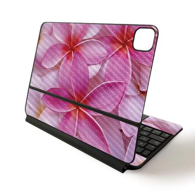MightySkins Skin for Apple Magic Keyboard for iPad Pro 11-inch (2020) - Sushi | Protective, Durable, and Unique Vinyl Decal wrap Cover Flowers