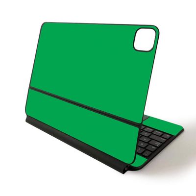 MightySkins Skin for Apple Magic Keyboard for iPad Pro 11-inch (2020) - Sushi | Protective, Durable, and Unique Vinyl Decal wrap Cover, Solid Green (APIPSK1120-Solid Green)