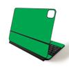 MightySkins Skin for Apple Magic Keyboard for iPad Pro 11-inch (2020) - Sushi | Protective, Durable, and Unique Vinyl Decal wrap Cover, Solid Green (APIPSK1120-Solid Green) view 1