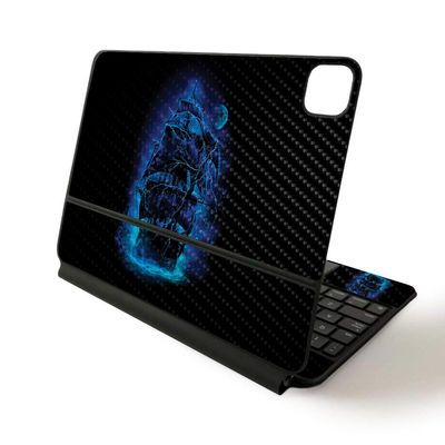 MightySkins Skin for Apple Magic Keyboard for iPad Pro 11-inch (2020) - Sushi | Protective, Durable, and Unique Vinyl Decal wrap Cover