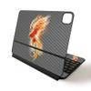 MightySkins Skin for Apple Magic Keyboard for iPad Pro 11-inch (2020) - Sushi | Protective, Durable, and Unique Vinyl Decal wrap Cover, Phoenix, CF-APIPSK1120-Phoenix view 1