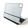 MightySkins Skin for Apple Magic Keyboard for iPad Pro 11-inch (2020) - Sushi | Protective, Durable, and Unique Vinyl Decal wrap Cover, Diamond Plate (APIPSK1120-Diamond Plate) view 1