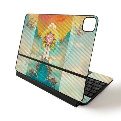 MightySkins Skin for Apple Magic Keyboard for iPad Pro 11-inch (2020) - Sushi | Protective, Durable, and Unique Vinyl Decal wrap Cover