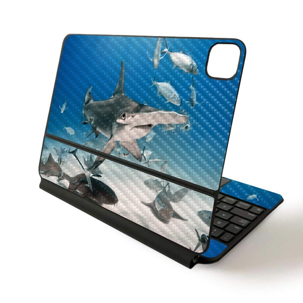 MightySkins Skin for Apple Magic Keyboard for iPad Pro 11-inch (2020) - Sushi | Protective, Durable, and Unique Vinyl Decal wrap Cover