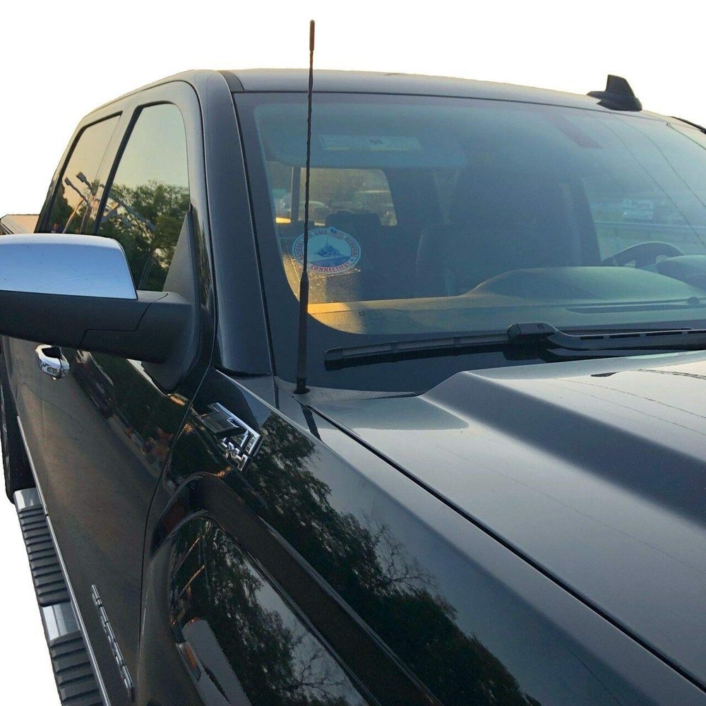 11" Antenna MAST Black for Dodge RAM 1500 2009-2019