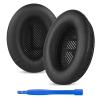 Linkidea Replacement Ear Pads for Srhythm NC25/ NC25 Pro Headphones Ear Cushions (Protein Leather/Black) view 1