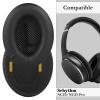 Linkidea Replacement Ear Pads for Srhythm NC25/ NC25 Pro Headphones Ear Cushions (Protein Leather/Black) view 3