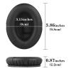 Linkidea Replacement Ear Pads for Srhythm NC25/ NC25 Pro Headphones Ear Cushions (Protein Leather/Black) view 4