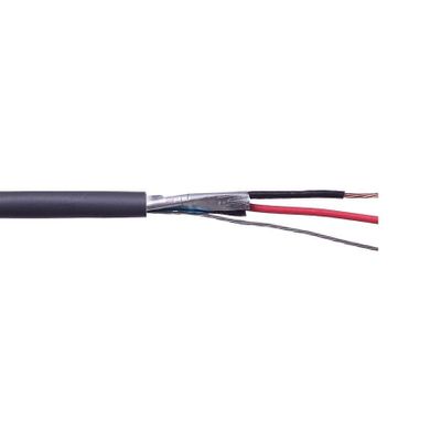 Syston 22/2 Stranded Overall Shielded CMP/CL3P Security and Control Cable - 500 Feet Speed Bag - Gray