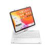 360 degree rotatable iPadPro12.9 2021 Keyboard case 5th Gen/2020 4th Gen iPadPro12.9 inch Keyboard cover with touchpad 7-color backlight Smart bluetooth keyboard (iPadPro12.92021/2020/2018, Silver) view 1