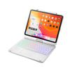 360 Degree rotatable iPadPro12.9 2021 Keyboard case 5th Gen/2020 4th Gen iPadPro12.9 inch Keyboard Cover with touchpad 7-Color Backlight Bluetooth Keyboard (iPadPro12.92021/2020/2018, Rose Gold) view 2