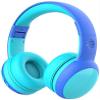 gorsun Kids Bluetooth Headphones, Over-Ear Toddler Headphones with Microphone, 85dB/94dB Volume Limited, 68H Playtime, Bluetooth 6.0, Portable Kids Wireless Headset with Cat Ears (Blue) view 1