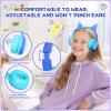 gorsun Kids Bluetooth Headphones, Over-Ear Toddler Headphones with Microphone, 85dB/94dB Volume Limited, 68H Playtime, Bluetooth 6.0, Portable Kids Wireless Headset with Cat Ears (Blue) view 4