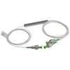 trtfiber PLC Fiber Splitter with Steel Tube, Cable Outer Diameter: 0.9mm, LC/SC/FC/ST Connector, Length: 1 Meter (1x2, ST) view 2