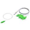 trtfiber PLC Fiber Splitter with Steel Tube, Cable Outer Diameter: 0.9mm, LC/SC/FC/ST Connector, Length: 1 Meter (1x2, ST) view 4