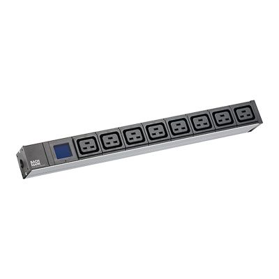 BACHMANN BN0500 19 Inch 1HE 8xC19, Power 2.0 m CEE7/7
