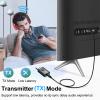 NETVIP Bluetooth 5.0 2-in-1 Transmitter and Receiver, Low Latency USB Bluetooth Audio Adapter for TV, Car, Home Stereo, Speaker, Smart TV, Tablet, Smartphone, Desktop, Headphones view 3