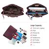 LOVEVOOK Laptop Tote Bag for Women 15.6 Inch Waterproof Leather Computer Bags Women Business Office Work Bag Briefcase Purple view 4