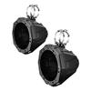 KEMIMOTO 6.5" Speaker Cage Pods, 2PCS UTV ATV 6.5-Inch Pod Enclosure for All 1.5" to 2" Roll Bar Compatible with Polaris RZR Can-Am Maverick X3 Sport Commander Defender Kawasaki view 2