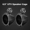 KEMIMOTO 6.5" Speaker Cage Pods, 2PCS UTV ATV 6.5-Inch Pod Enclosure for All 1.5" to 2" Roll Bar Compatible with Polaris RZR Can-Am Maverick X3 Sport Commander Defender Kawasaki view 3