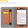 ALMIGHTY Water-Safe Case Fits Kindle Paperwhite (10th Generation, 2018 Releases), Lightweight PU Leather Smart Cover Shell with Stand and Strap for Amazon Kindle Paperwhite 4 E-Reader, Brown view 3