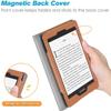 ALMIGHTY Water-Safe Case Fits Kindle Paperwhite (10th Generation, 2018 Releases), Lightweight PU Leather Smart Cover Shell with Stand and Strap for Amazon Kindle Paperwhite 4 E-Reader, Brown view 4